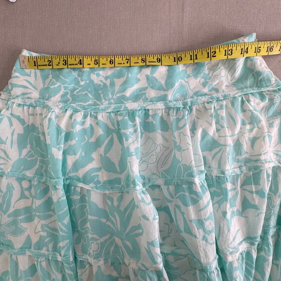 Jones‎ New York Sport cotton tiered skirt - Picture 7 of 9